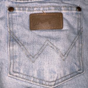 Authentic wrangler cowboy cut slim fit jeans